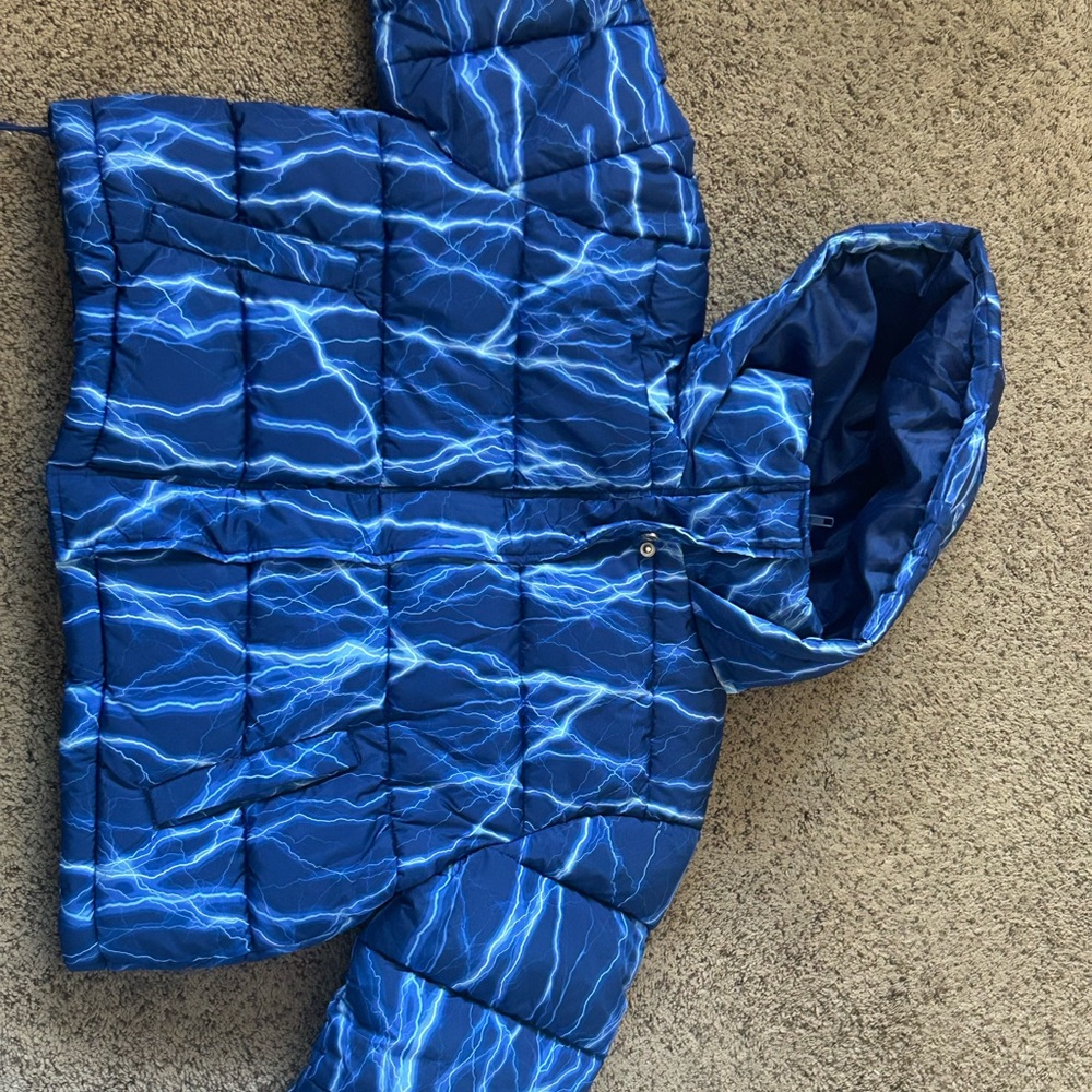 Kids Blue Lightning Jacket